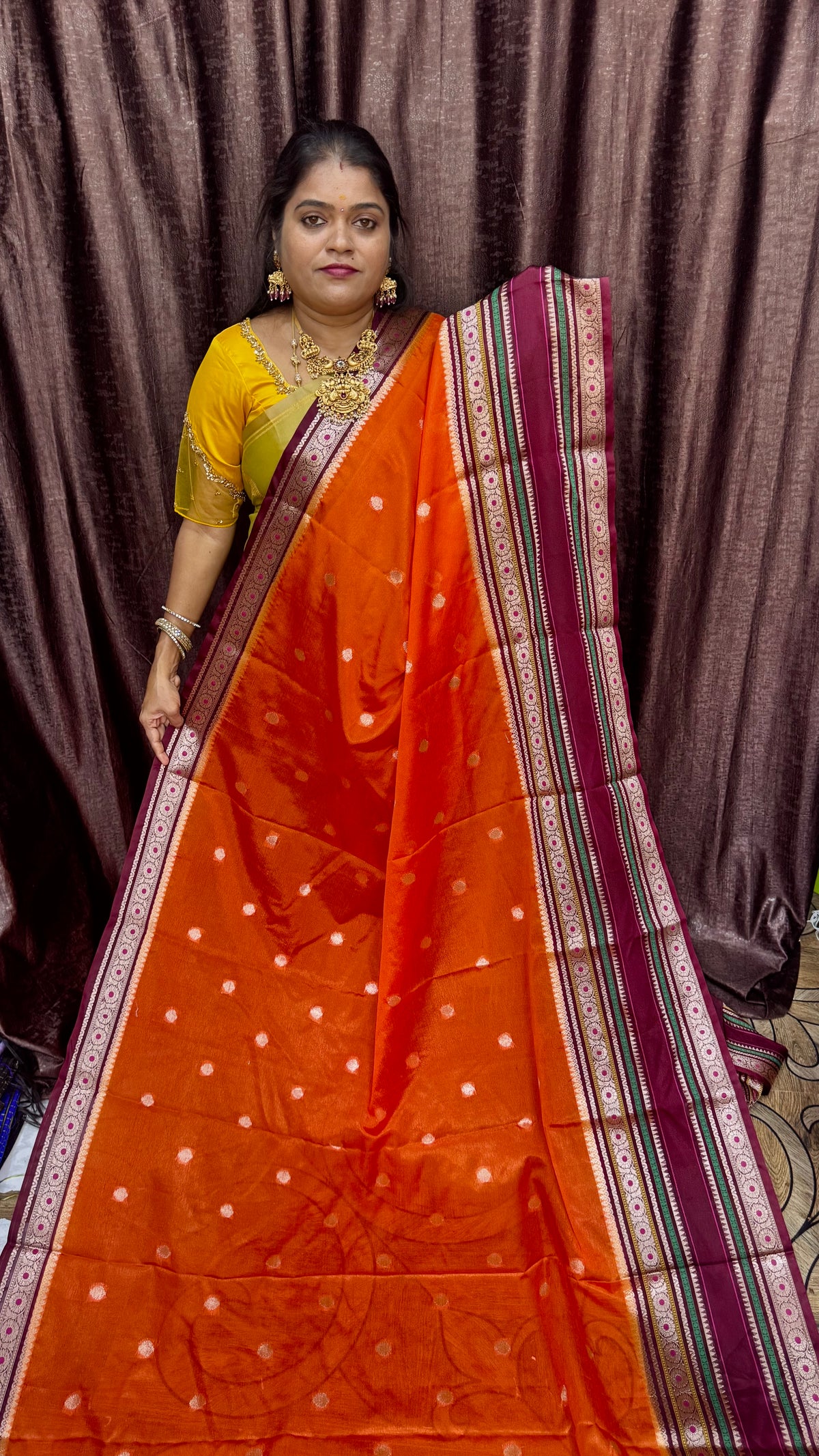 WARM SILK SAREE or