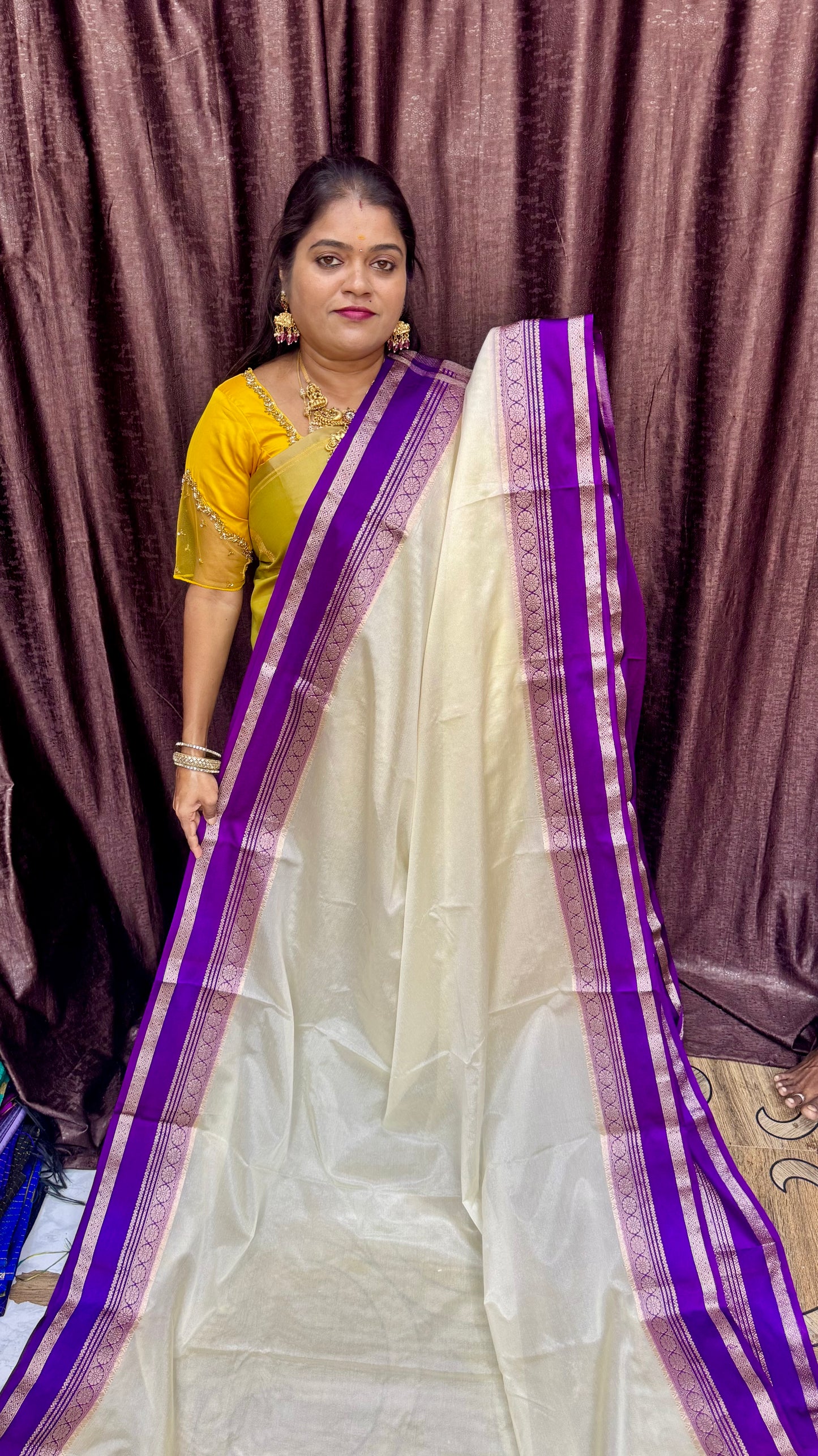 WARM SILK SAREE cr