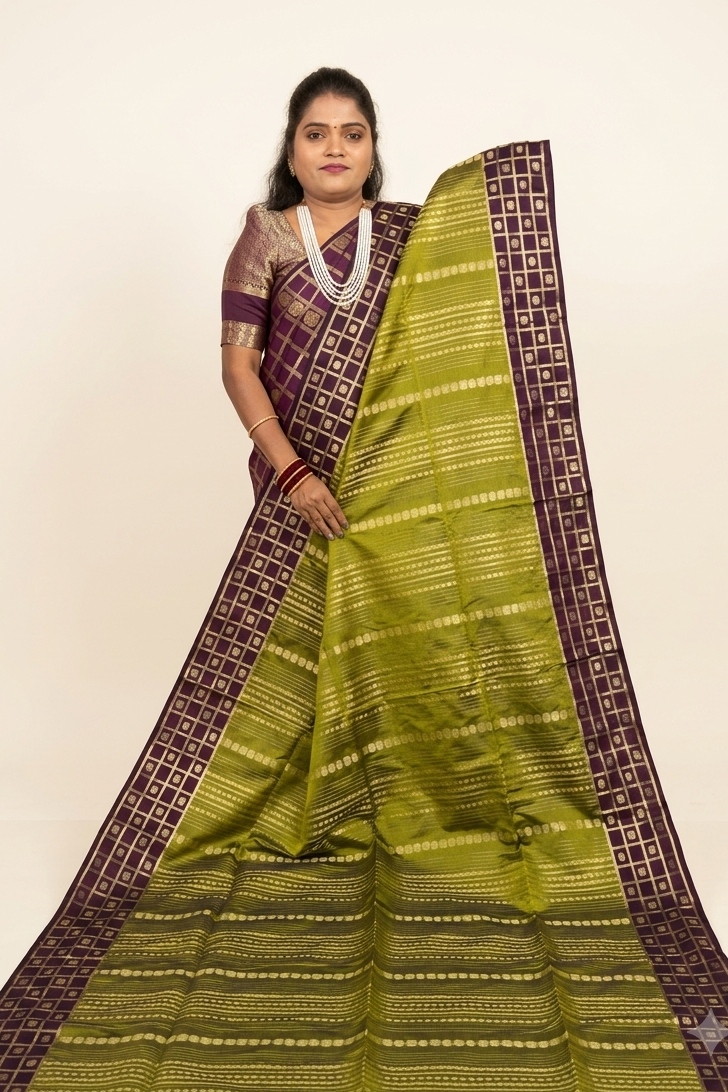 KANCHI SOFT SILK SARE ( V2)