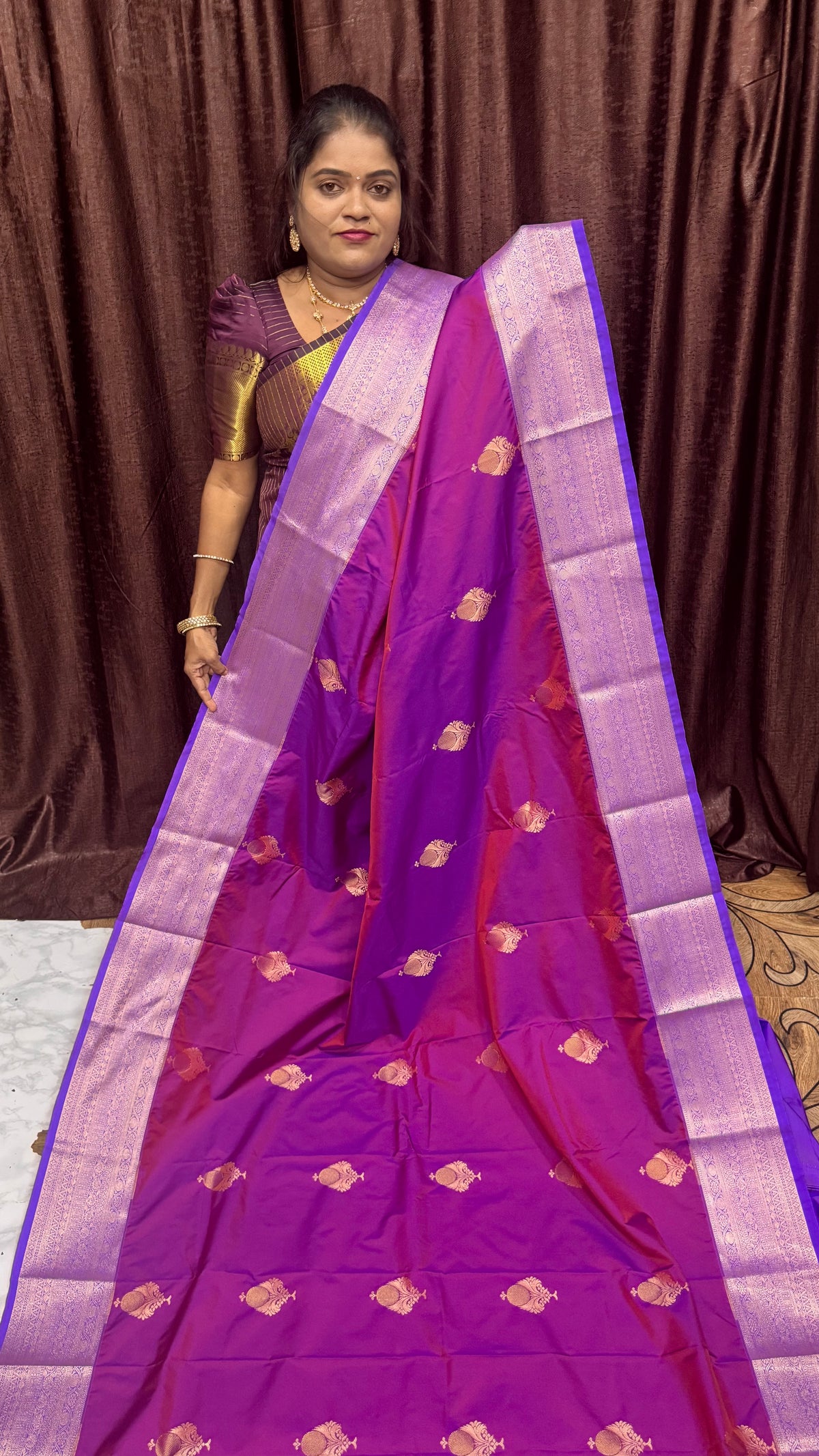 KANCHI SILK SAREE pup