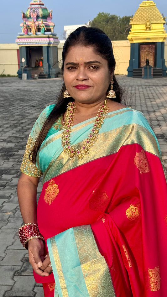 Premium Kanchi Silk Saree 10 to 15 days Dispatch