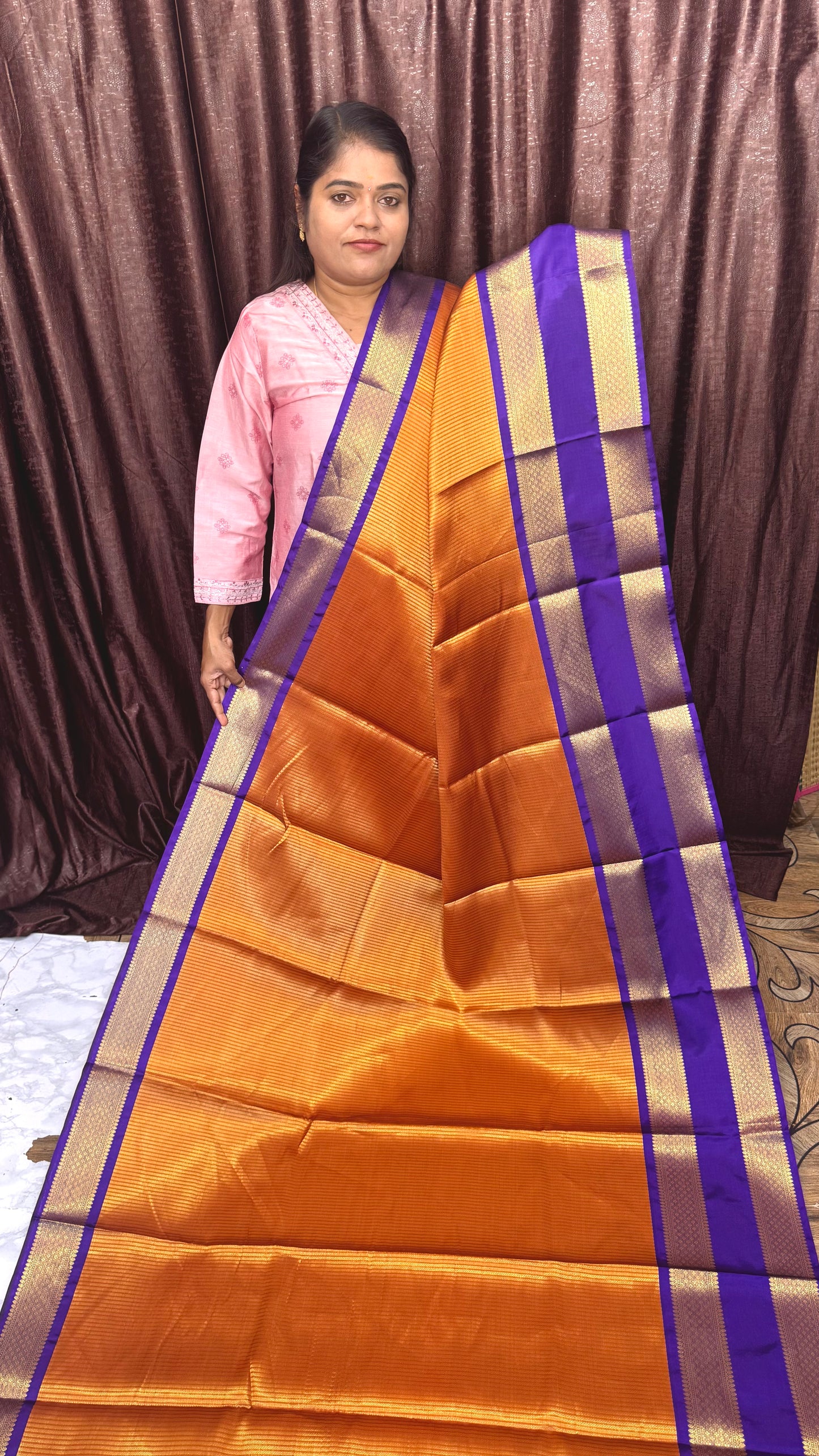 Kattan silk saree (or)