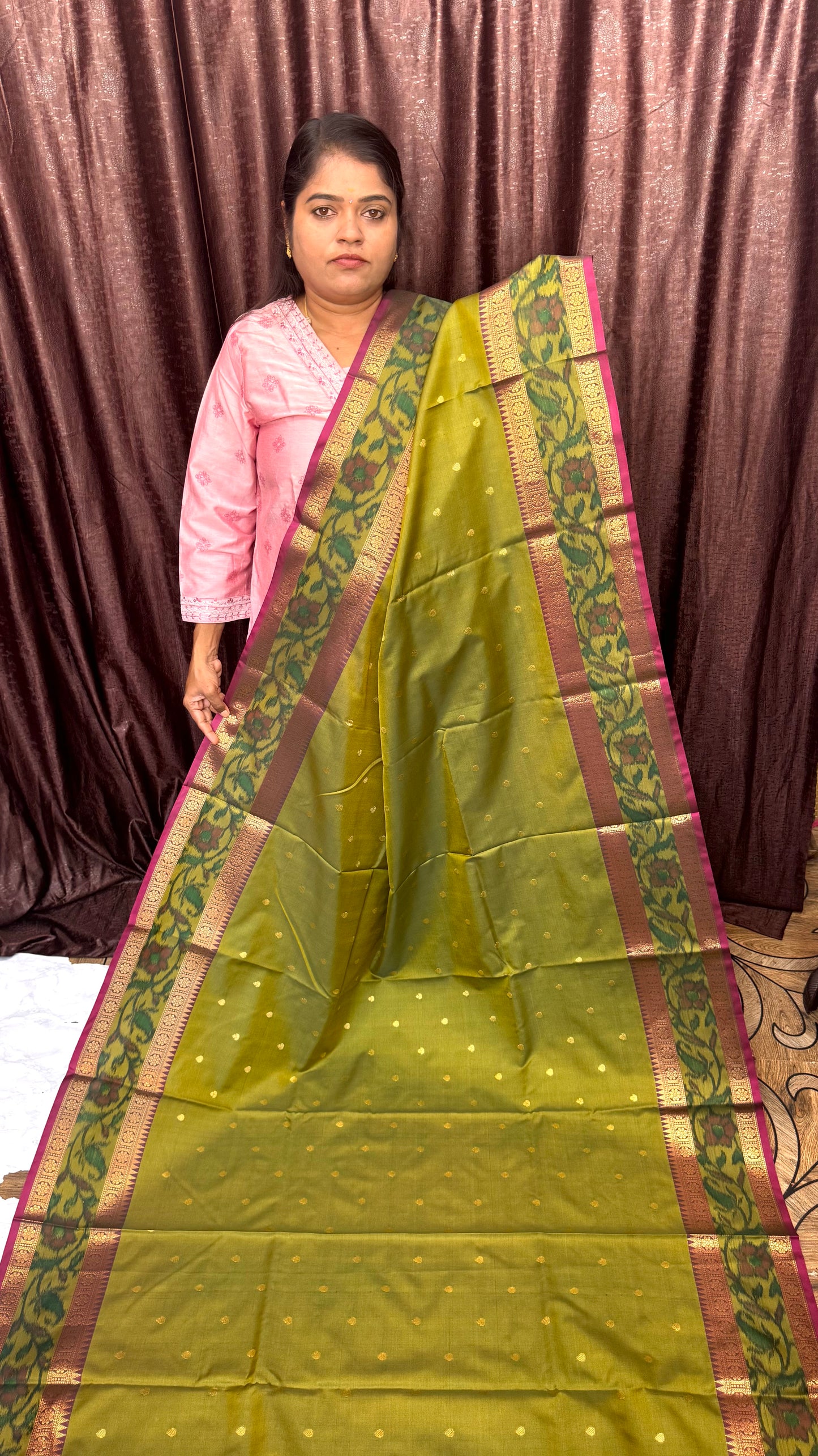 BANARASI SOFT SILK SAREE () pre booking 15 days dispatch