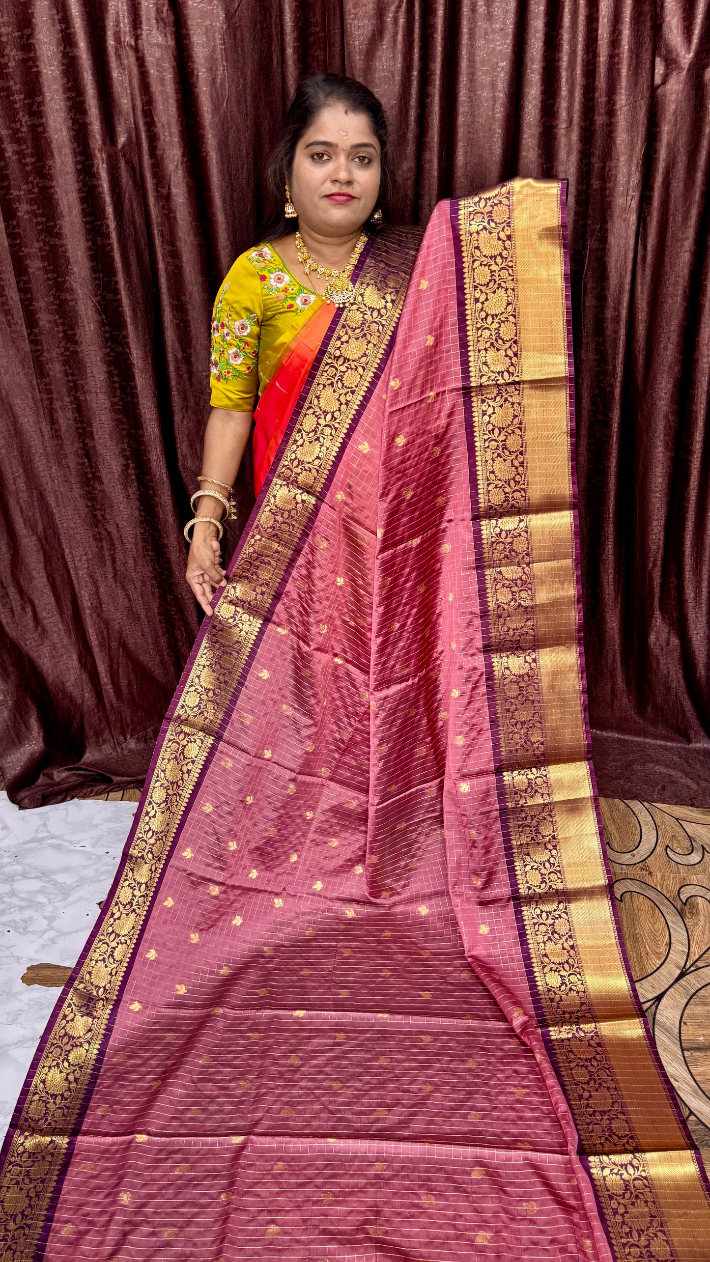 BANARASI SOFT SILK SAREE Pre Booking 10 to 15 Days Dispatch