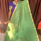 MAGESHWARI COTTON WITH CONTRAST BLOUSE (Mint)