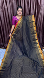CHETTINADU COTTON SARI ( BL)