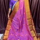 PREMIUM KANCHI SILK SAREE Lilac Color