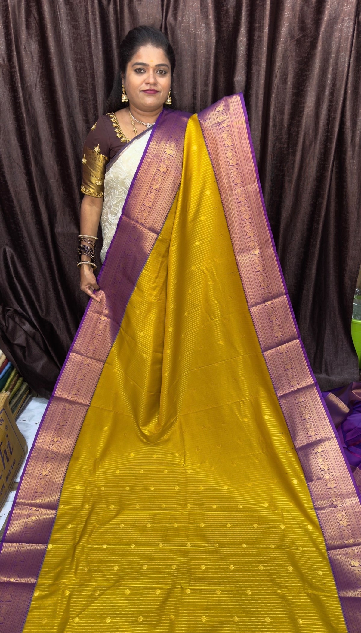 Premium KANCHI SILK SAREE (MY)