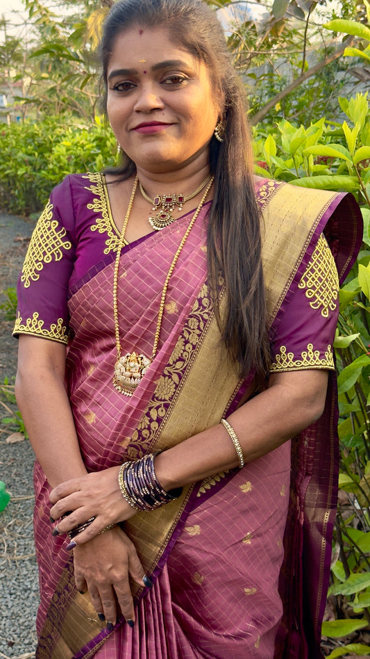 KATAN SILK SAREE (1)