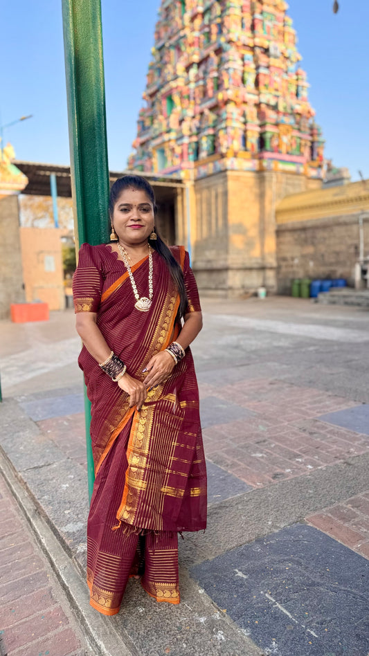 CHETTINADU COTTON SAREE (mr)