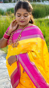 BANARASI SOFT SILK ( yellow)