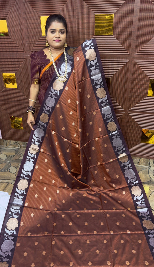 KATTAN SILK SAREE ( BR)