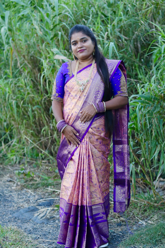 Bridal kattan silk saree