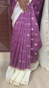 WARM SILK SAREE ( mauve pink )