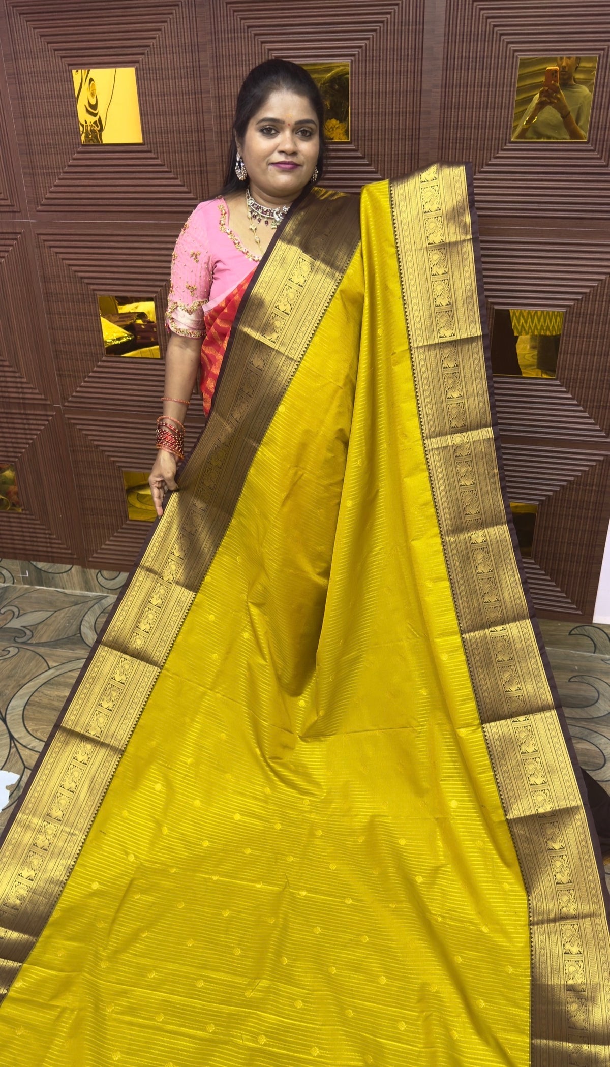 Premium KANCHI SILK SAREE (MY)