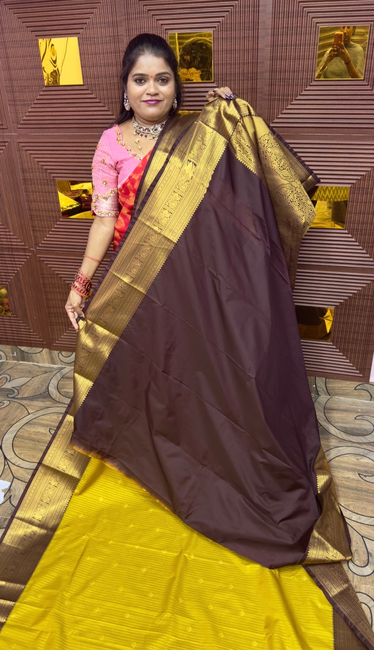 Premium KANCHI SILK SAREE ( MY )