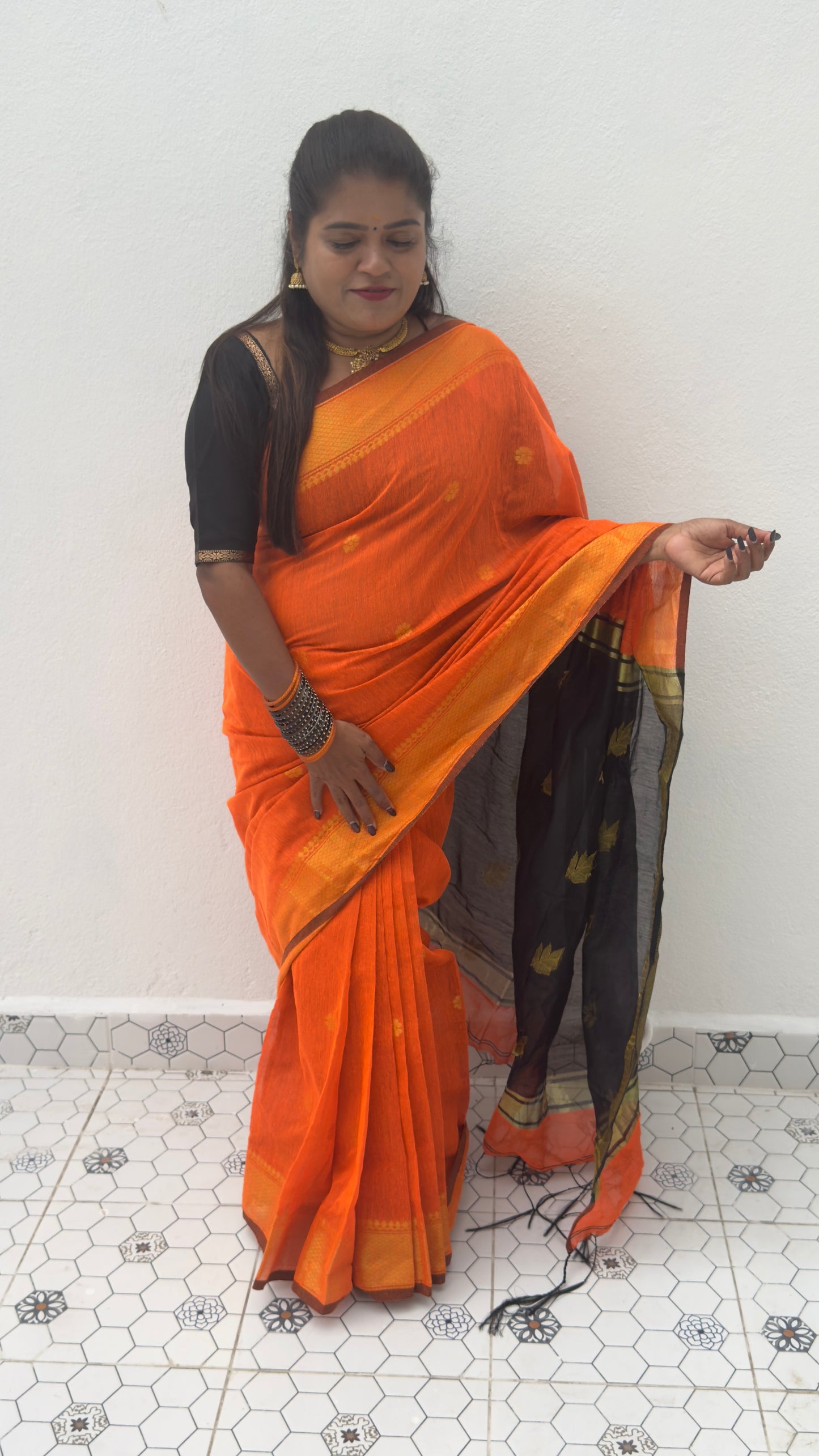 Maheswari cotton saree