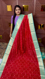 WARM SILK SAREE(VAIRA OOSI PATTERN )