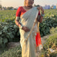 MAGESHWARI COTTON WITH CONTRAST BLOUSE ( COOL )