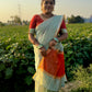 MAGESHWARI COTTON WITH CONTRAST BLOUSE ( COOL )