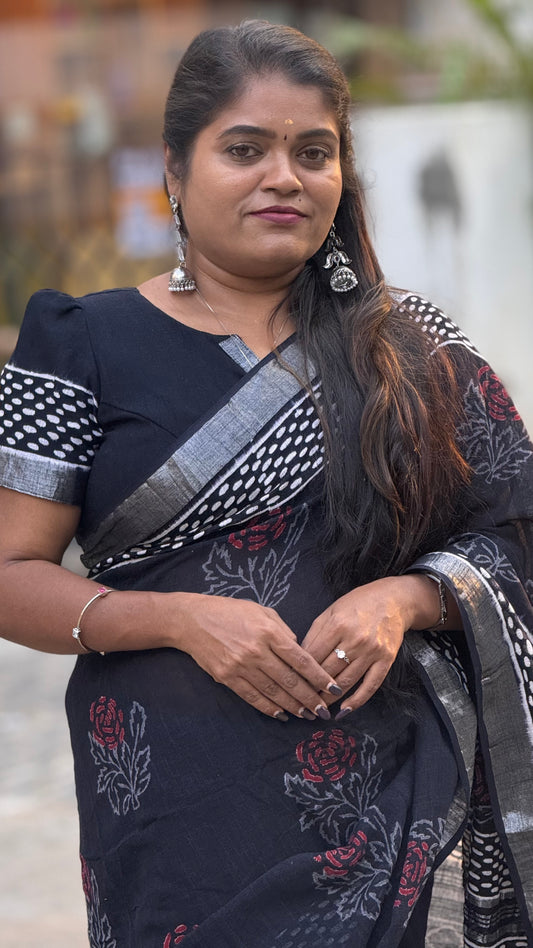 Mul Mul cotton Saree (PRE BOOKING 15 DAYS DISPATCH)