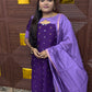 UnStitched raw silk material ( stiched available)