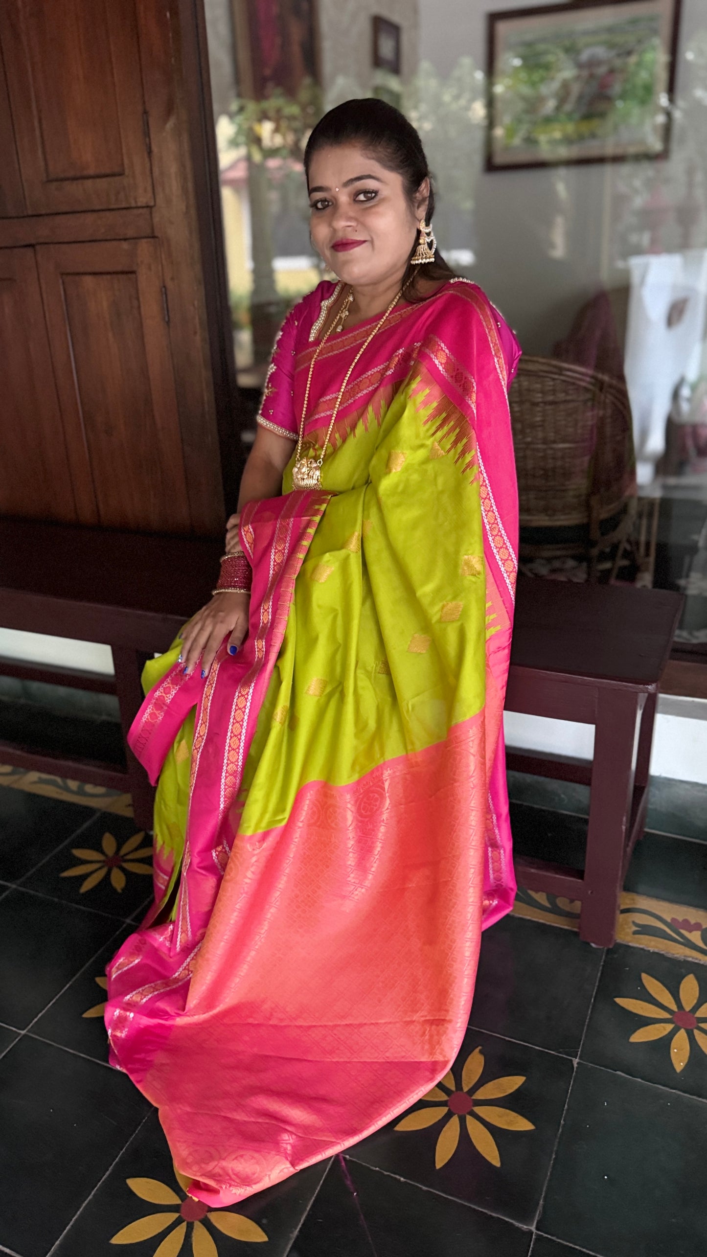Soft Silk Saree Retta petta