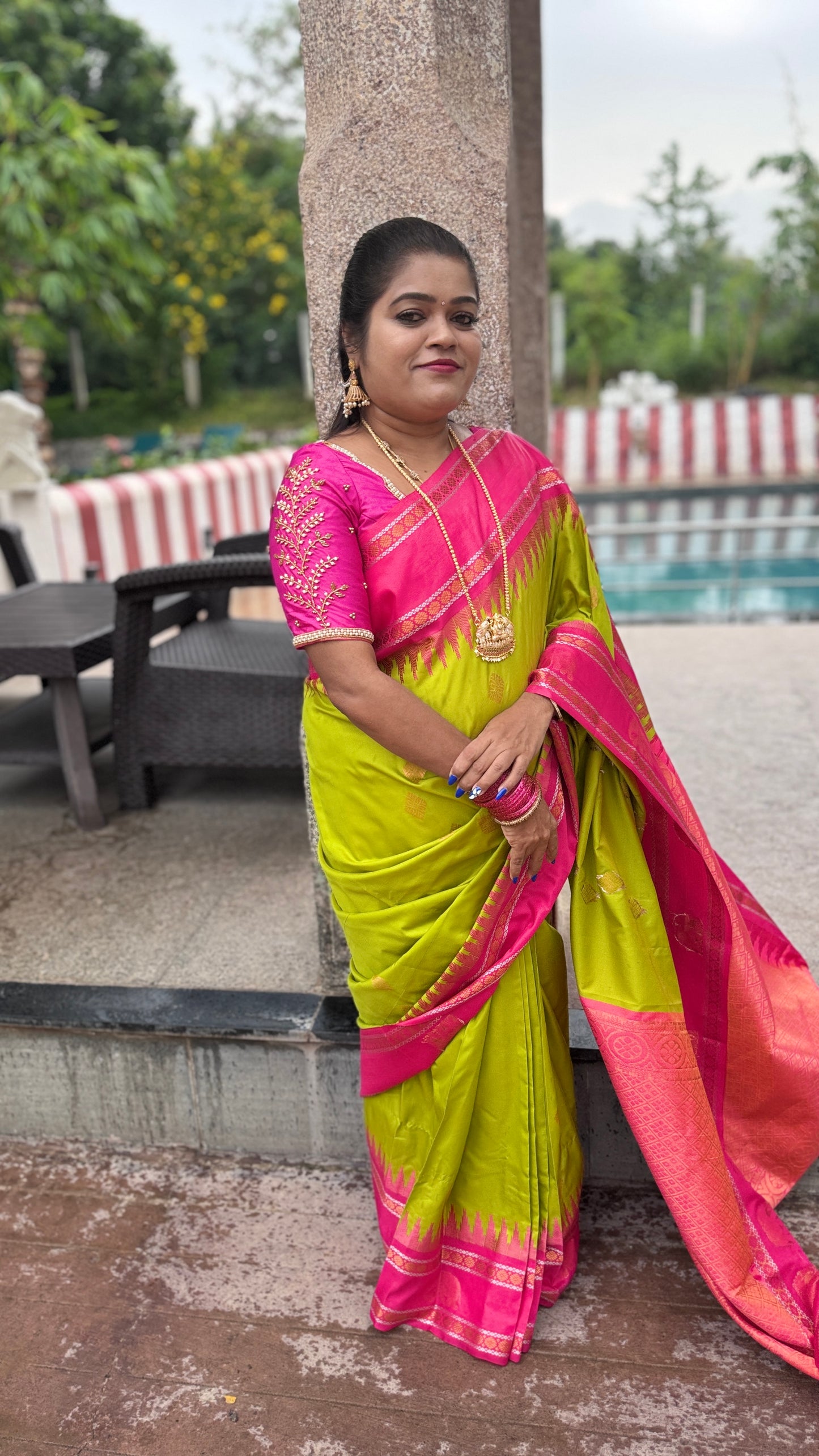 Soft Silk Saree Retta petta