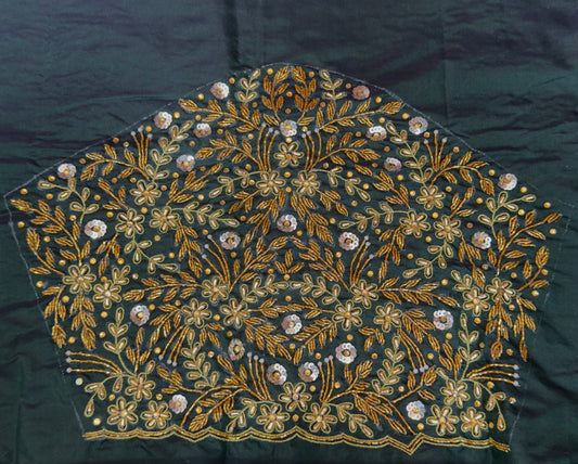 ✨ Elegant Aari Work Blouse Material ✨