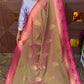 KANCHI SOFT SILK SAREE ( pnk ) PRE BOOKING 15 DAYS DISPATCH