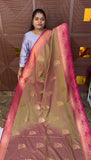 KANCHI SOFT SILK SAREE ( pnk ) PRE BOOKING 15 DAYS DISPATCH
