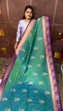 KANCHI SOFT SILK SAREE ( Mai Bl)( 4 week dispatch) / Pre booking available