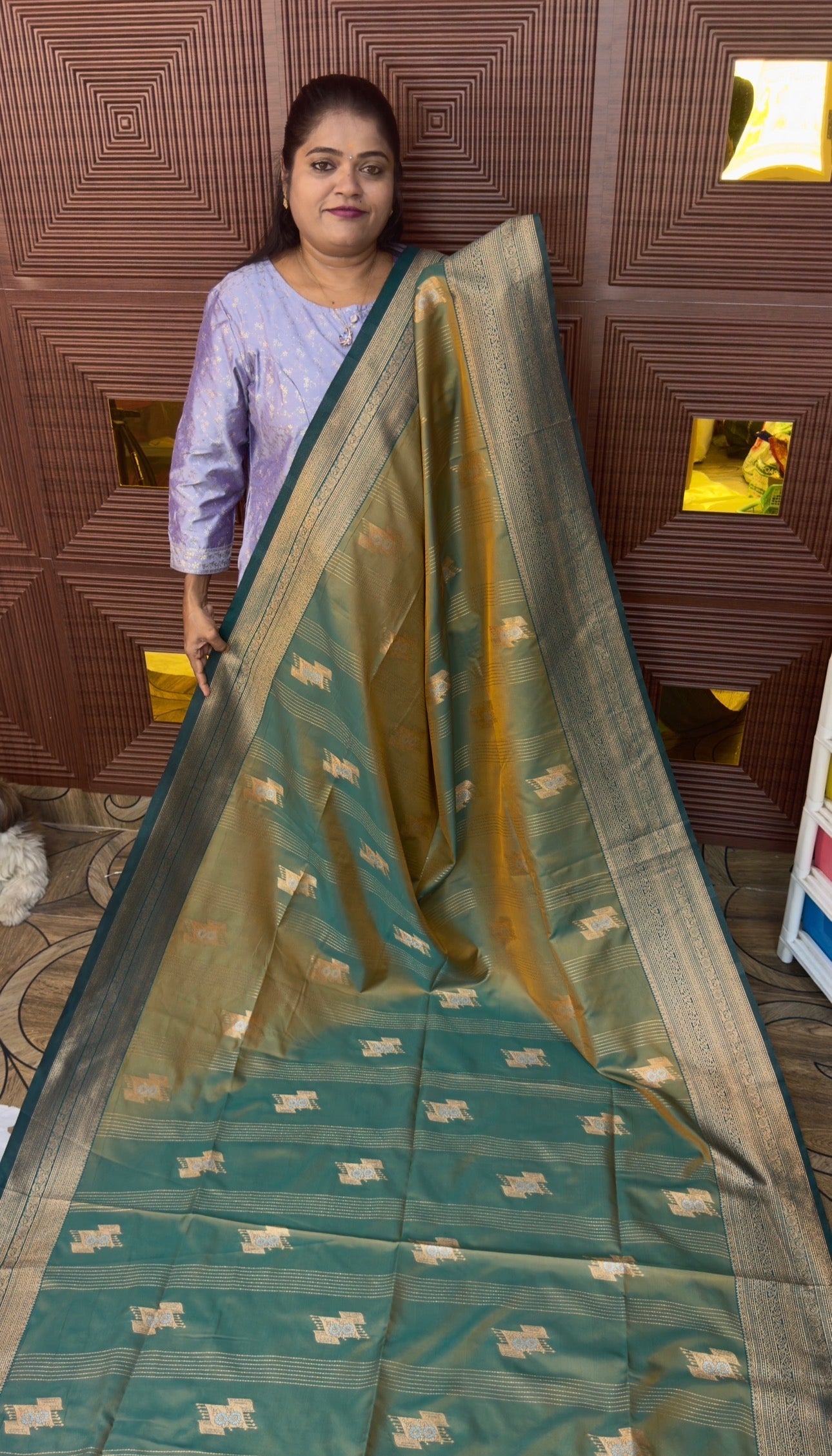 KANCHI SOFT SILK SAREE ( meh Gr)