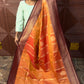 KANCHI SOFT SILK SAREE (Sunrise )
