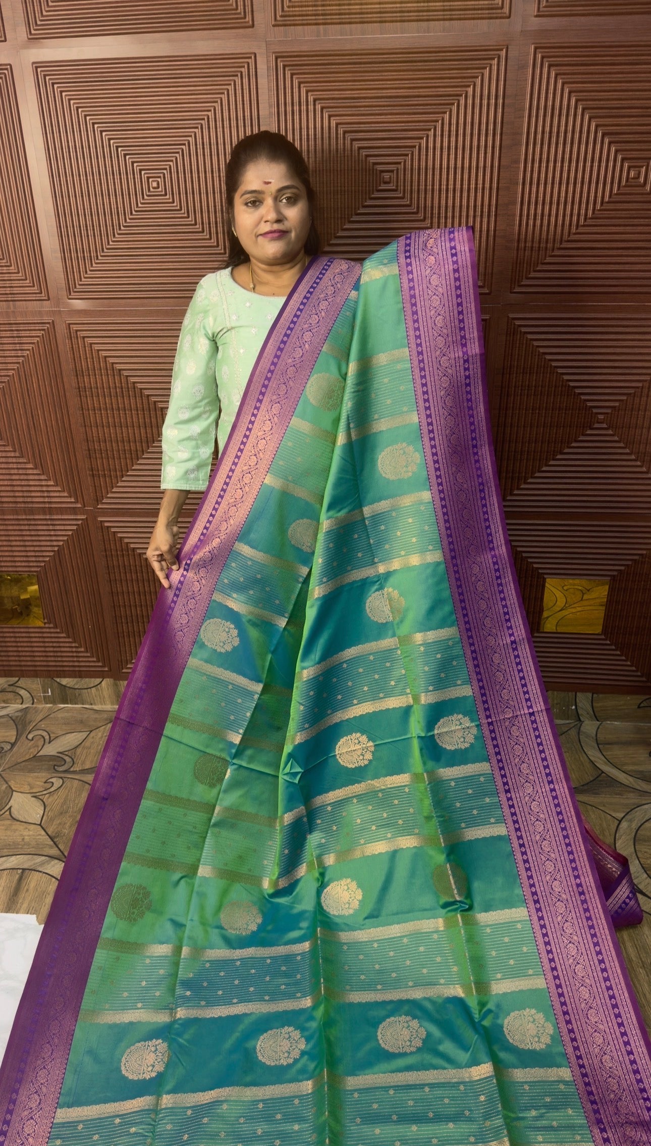 KANCHI SOFT SILK SAREE ( Mai b)