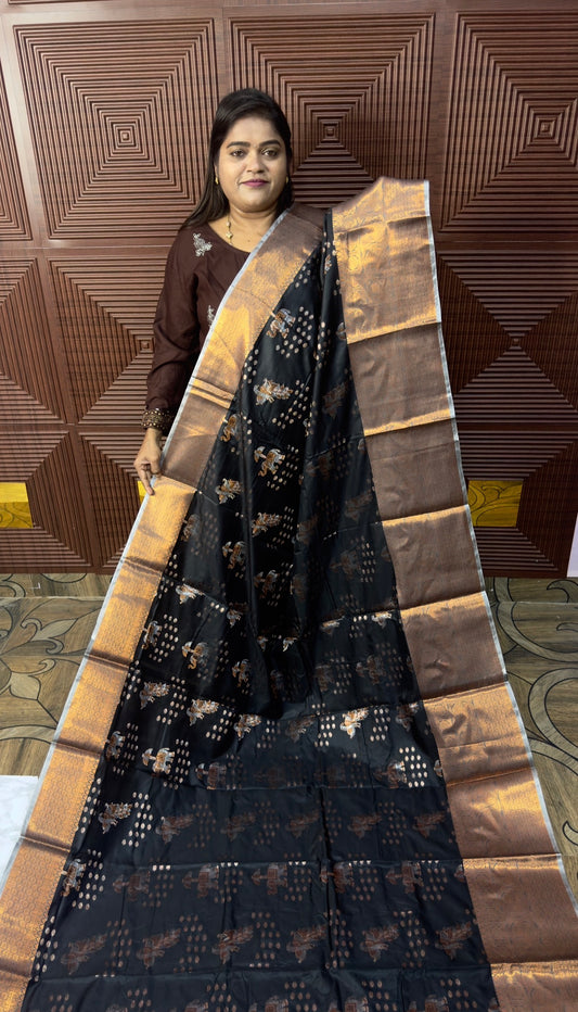 KANCHI SOFT SILK SAREE (eg)