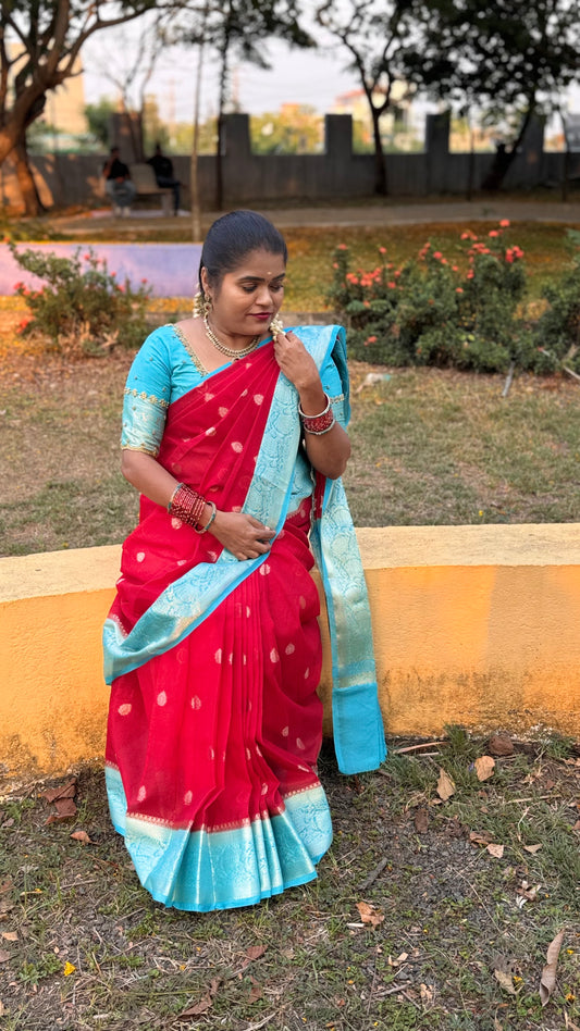 WARM SILK SAREE (th)