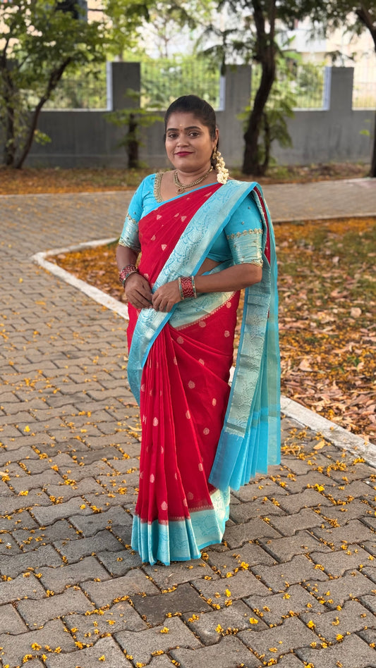 WARM SILK SAREE (th)