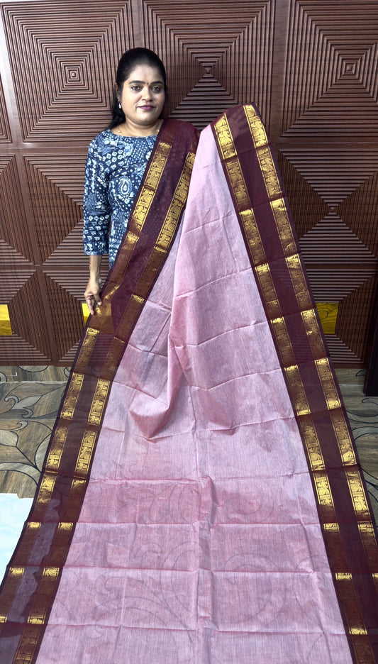 CHETTINADU COTTON SARI (PRE BOOKING 15 DAYS DISPATCH)