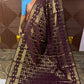 KATTAN SILK SAREE ( Maroon check)