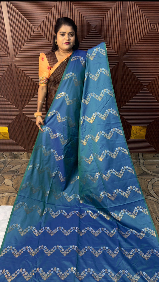 KANCHI SOFT SILK SAREE (bl)