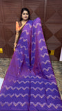 KANCHI SOFT SILK SAREE (dark pu)