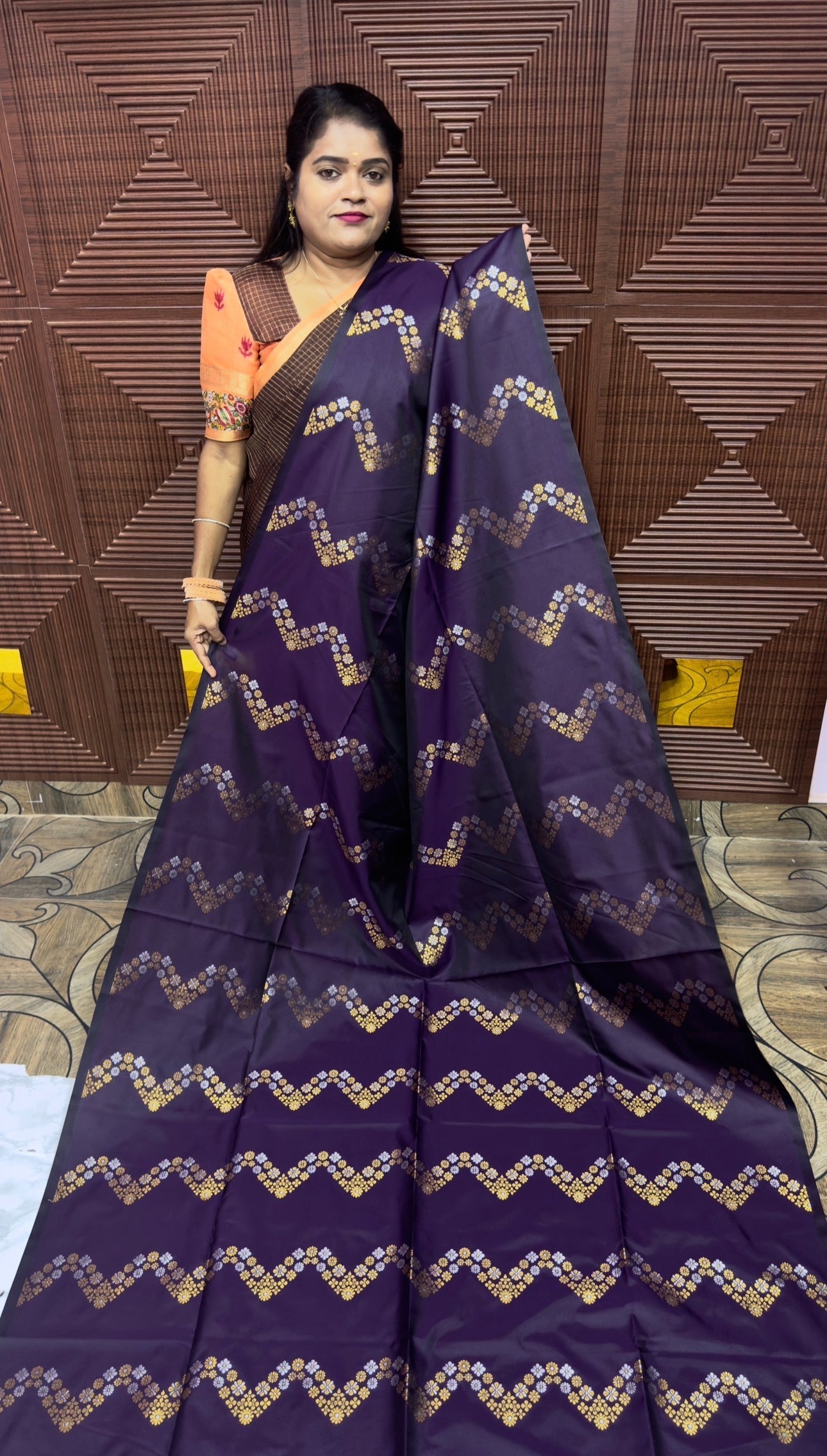 KANCHI SOFT SILK SAREE (nag)