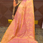KANCHI SOFT SILK SAREE (pink/y)