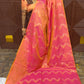 KANCHI SOFT SILK SAREE (dark pi)