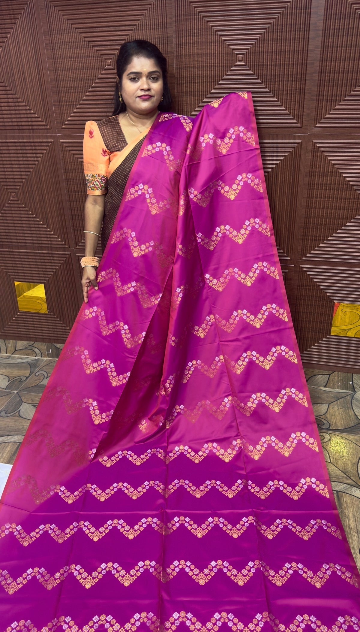 KANCHI SOFT SILK SAREE (ra/pk)