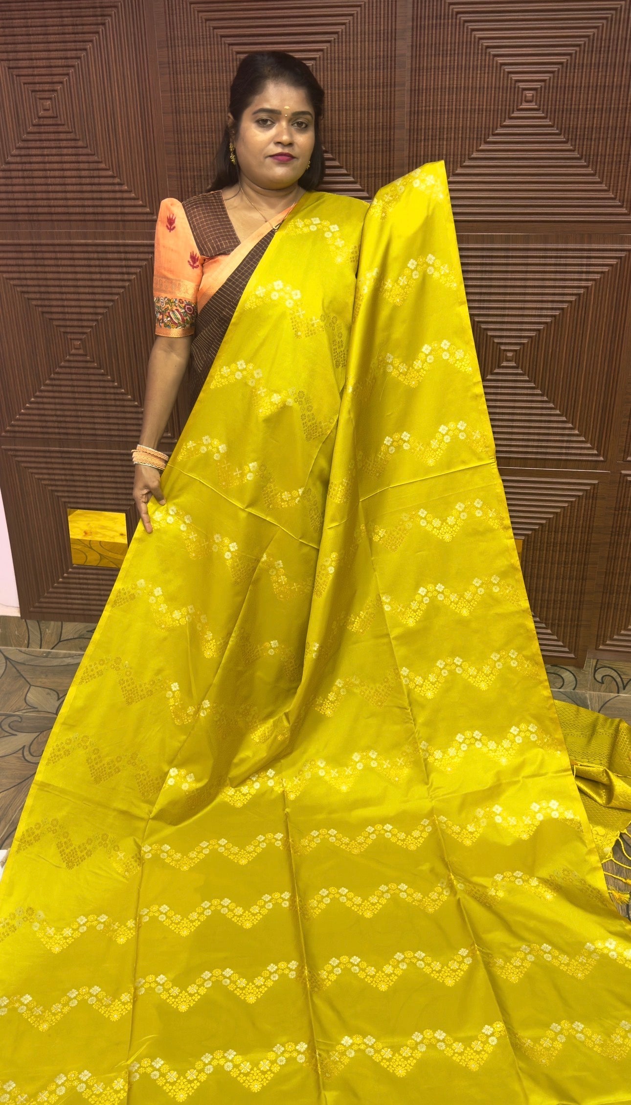 KANCHI SOFT SILK SAREE (ye)
