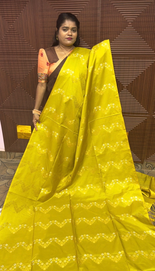 KANCHI SOFT SILK SAREE (ye)