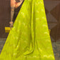 KANCHI SOFT SILK SAREE (lime)
