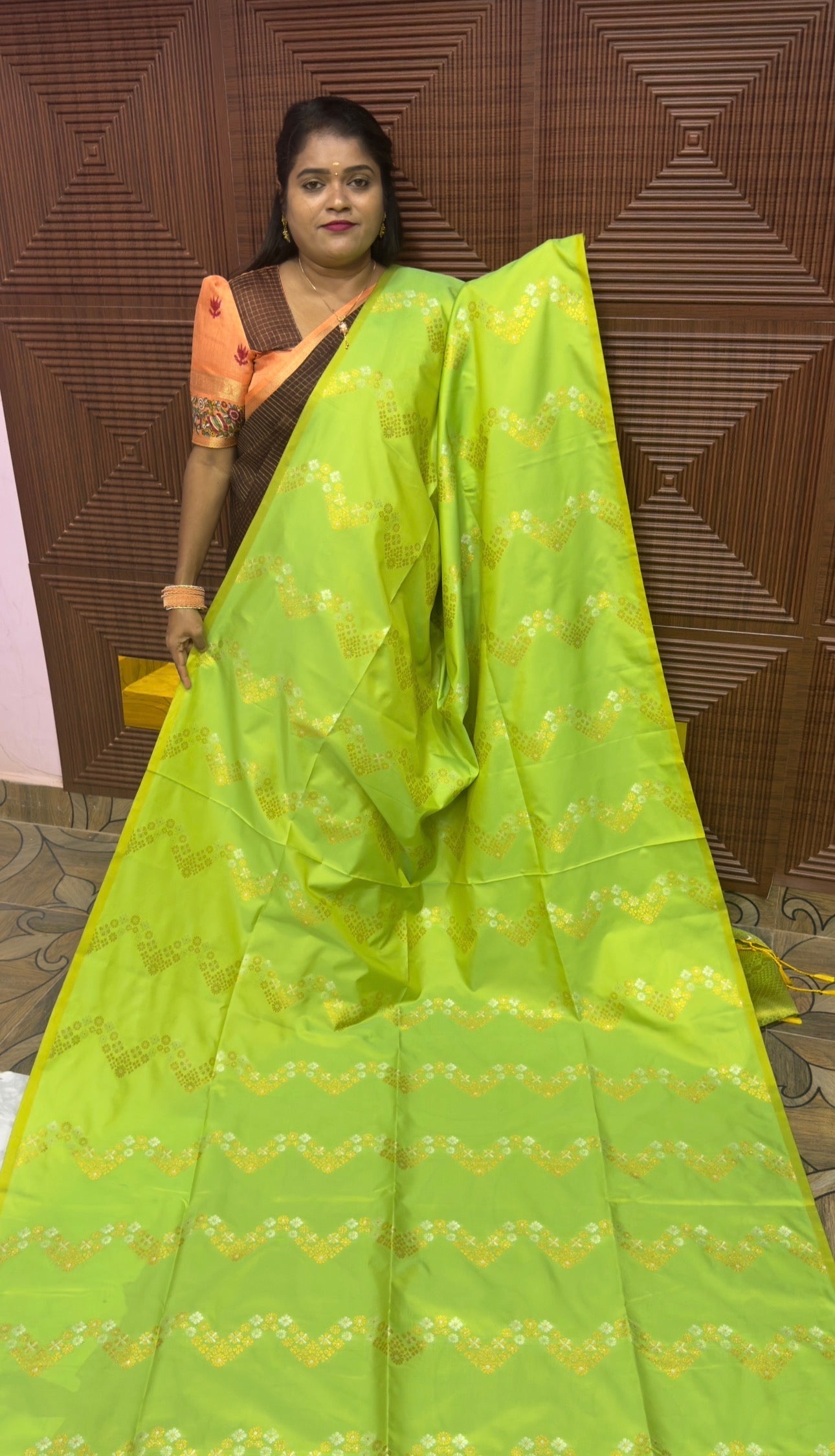KANCHI SOFT SILK SAREE (nen gr)